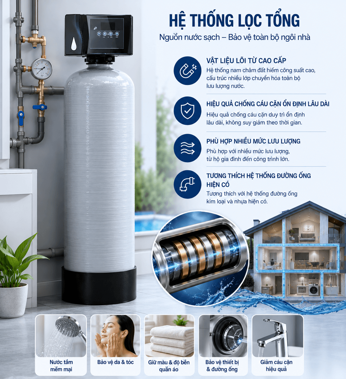 Vật liệu lõi từ cao cấp
